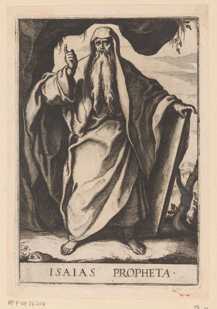 Profeet Jesaja [Raffaello Schiaminossi 1606-1609] Courtesy Rijks Museum