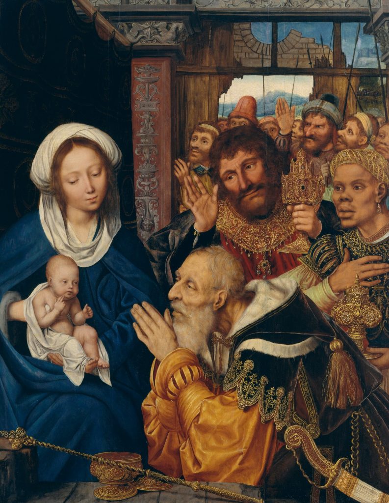 The Adoration of the Magi [1526 Quinten Massys] Courtesy THE MET