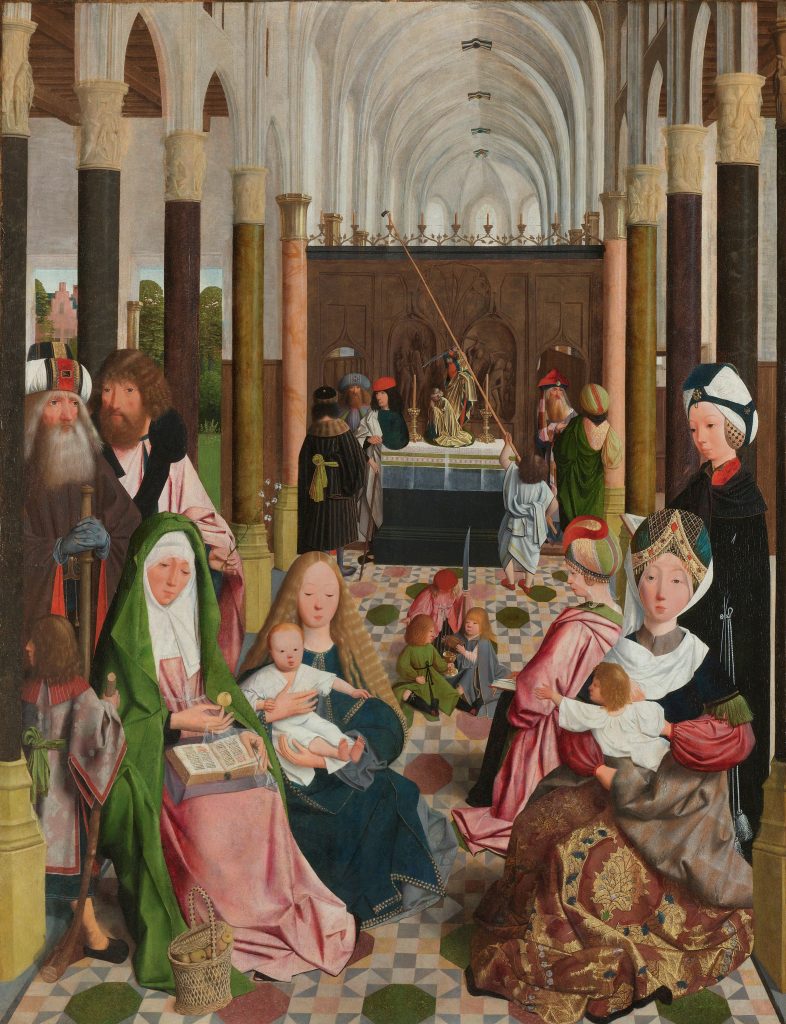 The Holy Kinship, Geertgen tot Sint Jans (workshop of), c. 1495