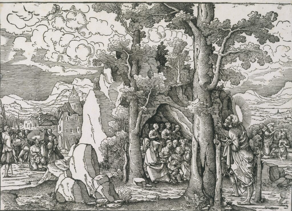 Scenes from the Life of Saint John the Baptist[ca. 1522 Frans Crabbe van Espleghem Netherlandish](DT203399)Courtesy THE MET