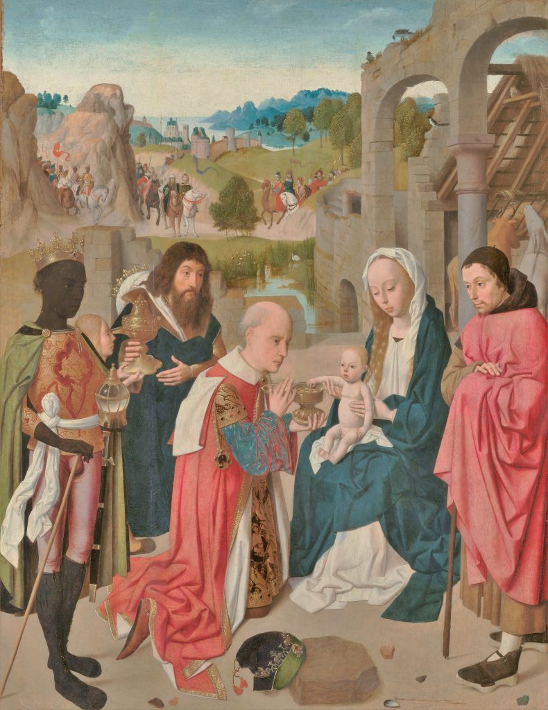 The Adoration of the Magi [Geertgen tot Sint Jans, c. 1480 - c. 1485] Courtesy Rijksmuseum