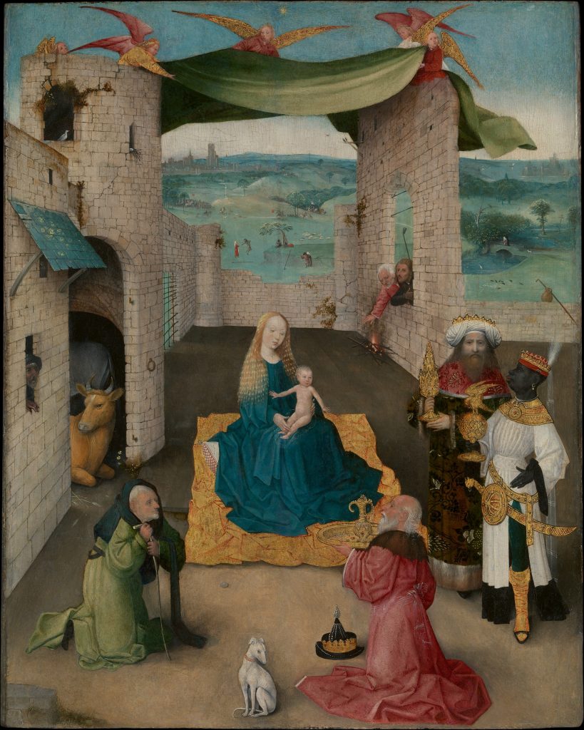 The Adoration of the Magi[ca. 1475 Hieronymus Bosch Netherlandish]Courtesy THE MET