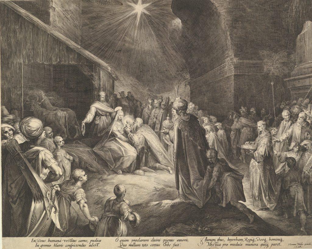 The Adoration of the Magi[ca. 1625 Jan Muller Netherlandish] Courtesy THE MET