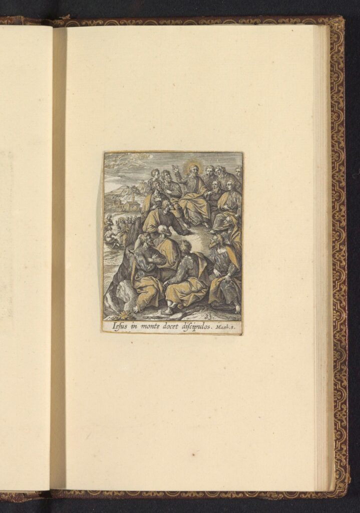Bergrede, Adriaen Collaert, after Jacques de Bie, after Maerten de Vos, c. 1580 - c. 1590(RP-P-2016-737-3-25)Courtesy Rijksmuseum