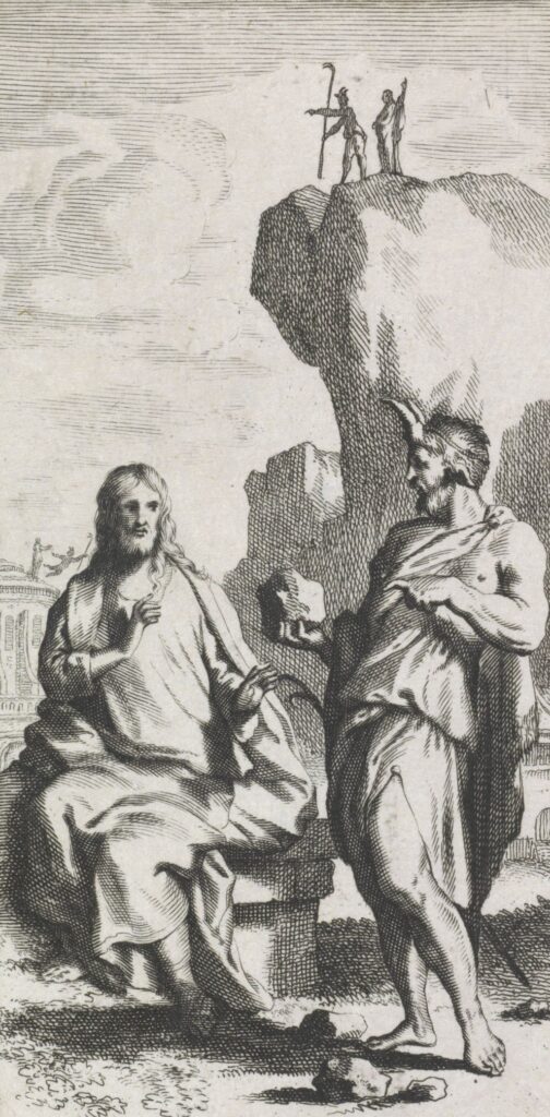 Verzoeking van Christus, anonymous, 1700 - 1800(RP-P-OB-75.172)Courtesy Rijksmuseum