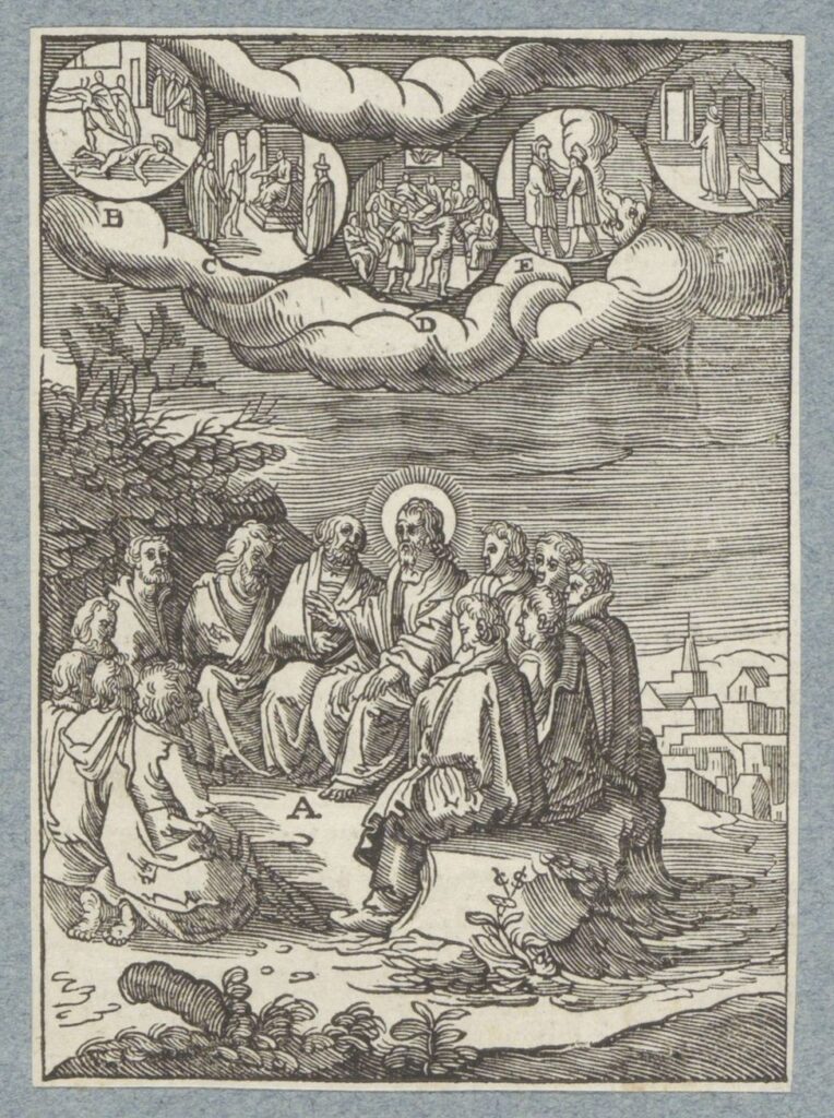 Bergrede, Christoffel van Sichem (II), after Antonie Wierix (II), after Bernardino Passeri, 1629(RP-P-2015-17-60-3)Courtesy Rijksmuseum