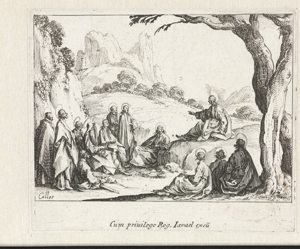 Bergrede, Jacques Callot, 1635(RP-P-OB-4692)Courtesy Rijksmuseum