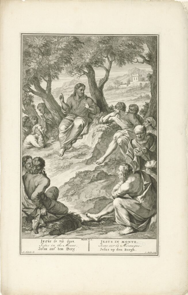 Bergrede, Joseph Mulder, after Arnold Houbraken, 1720 - 1728(RP-P-1934-210)Courtesy Rijksmuseum