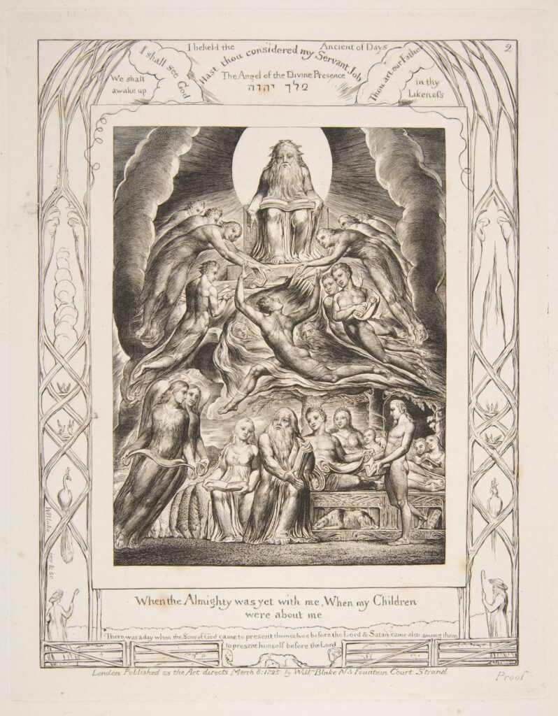 Satan Before the Throne of God,1825–26,William Blake British(DP816541)Courtesy THE MET