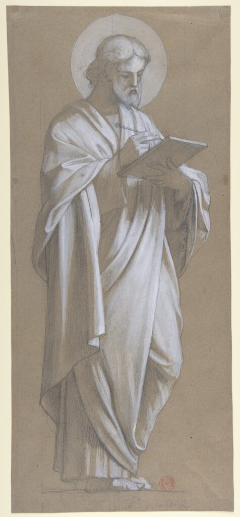 Saint Matthew,1835–67,Camille-Auguste Gastine French(DP810358)Courtesy THE MET
