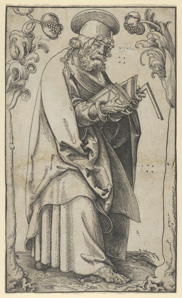Matthew from Christ, the Apostles and St. Paul, Lucas Cranach the Elder German(DP841881)Courtesy THE MET