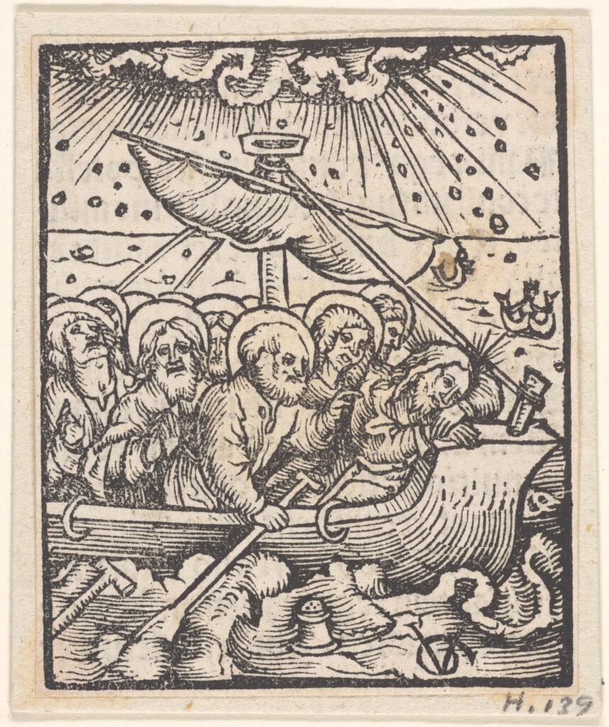 Christ Asleep in the Boat During a Storm(57161295)Courtesy The Getty